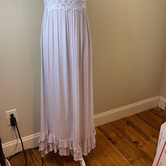 *Free People FP One Adella Maxi Slip Dress J-2 - Picture 7 of 7